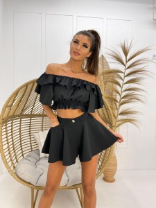 Spódnico-spodenki Paloma Mielczarkowski Polski produkt - czarne